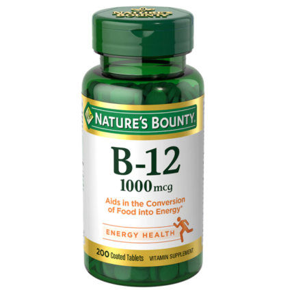 Vitamin B-12 , 1,000 mcg, 200 Tablets